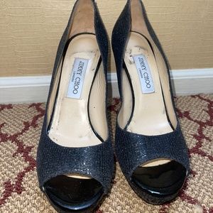 Jimmy choo black stiletto